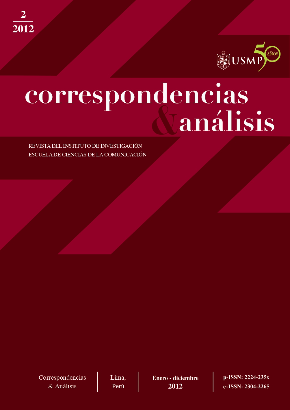 Revista Correspondencias & análisis N°2 2012 (ene. - dic.)